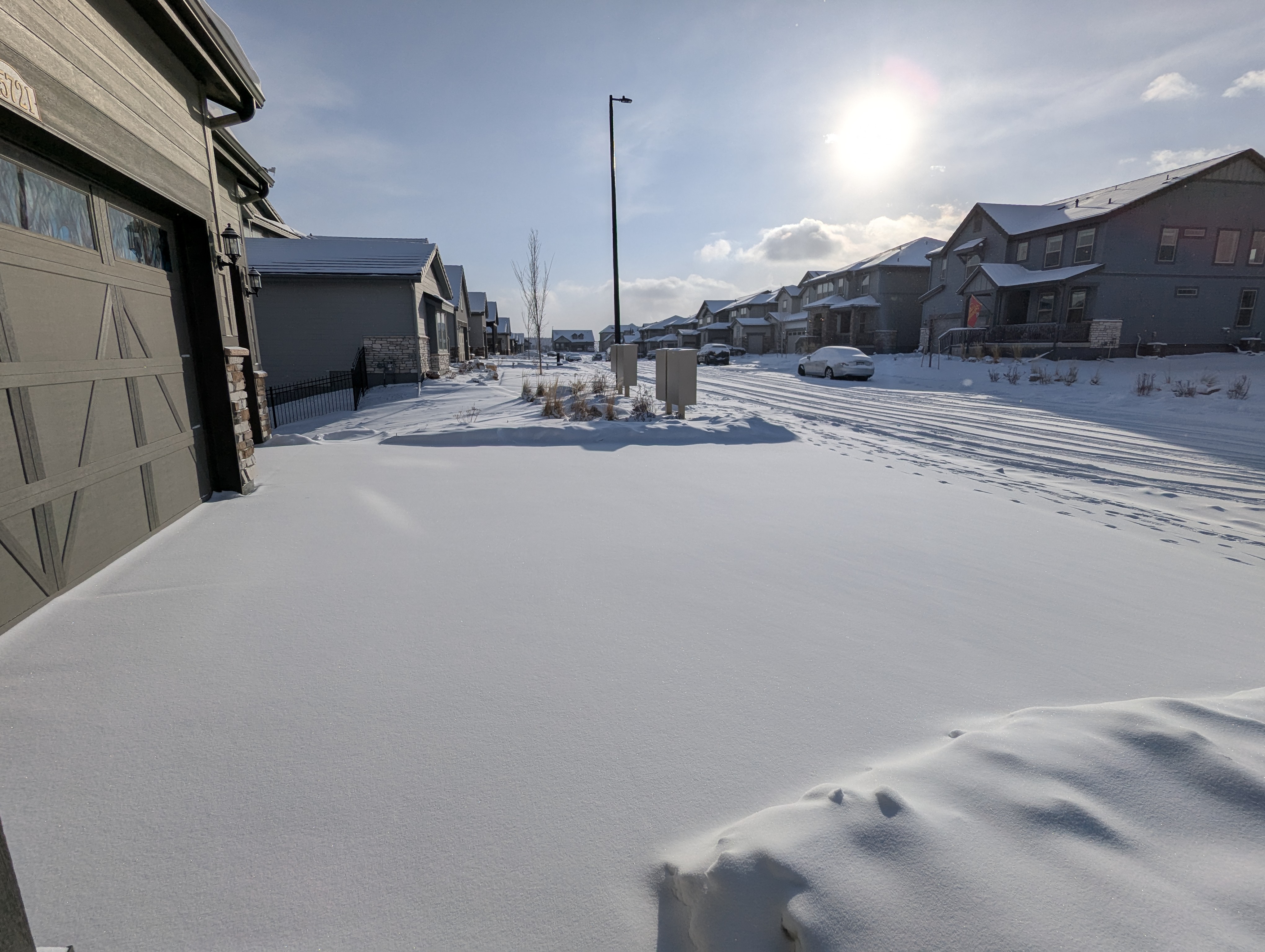Snow, Morrison, Colorado